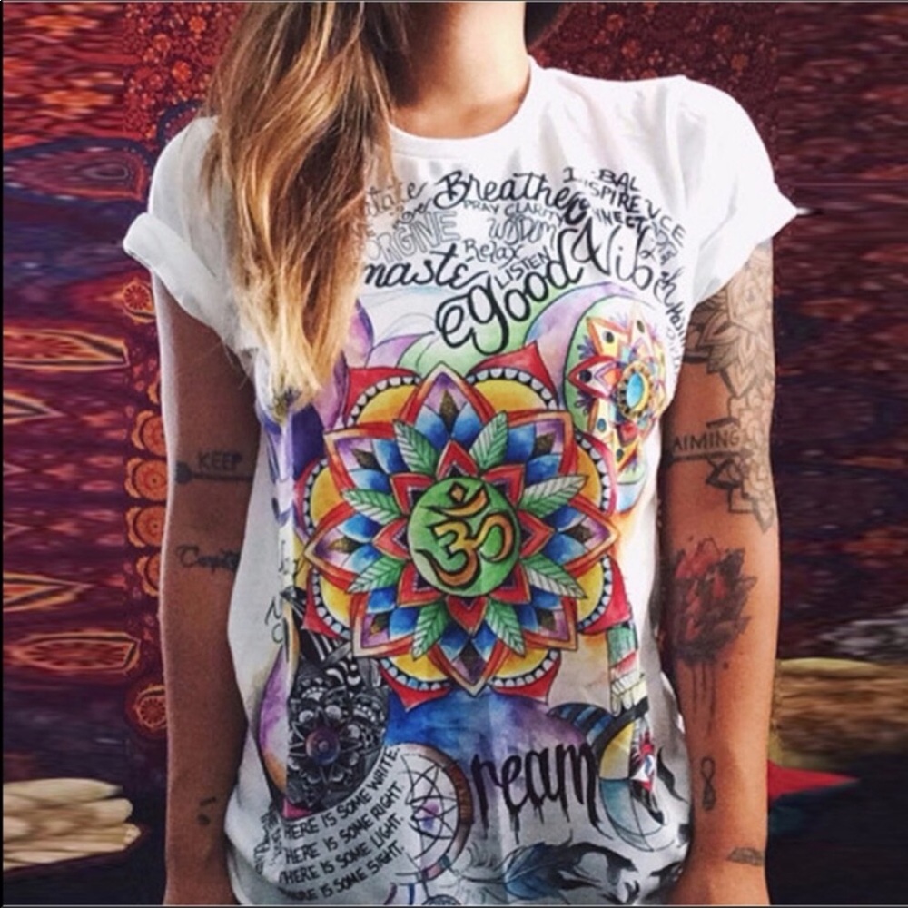 Yoga chakra shirt